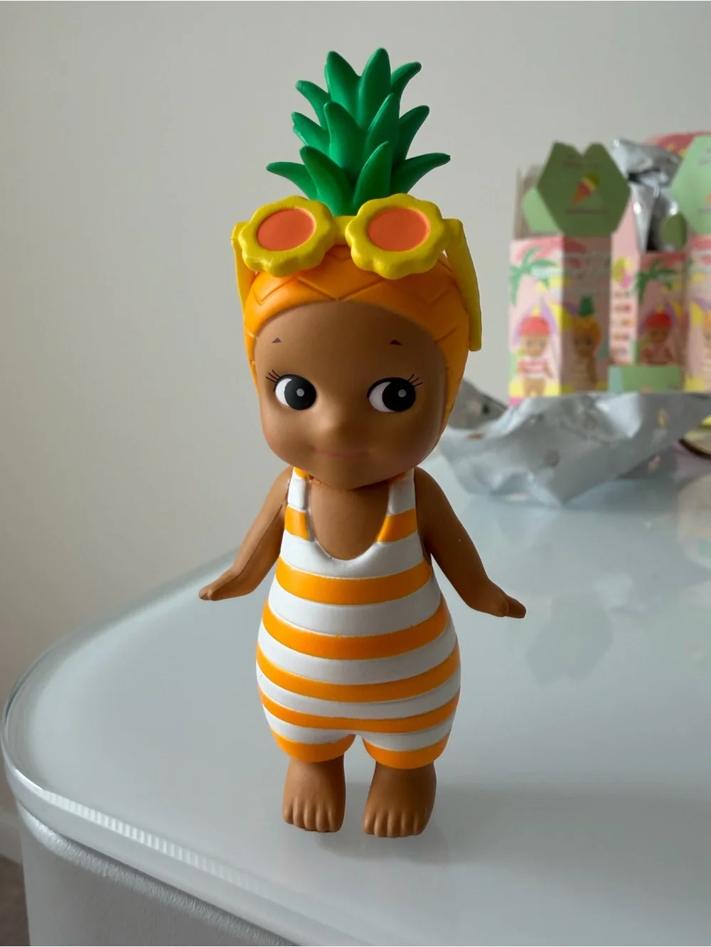 Sonny Angel Summer Series Pineapple tan blind box figure